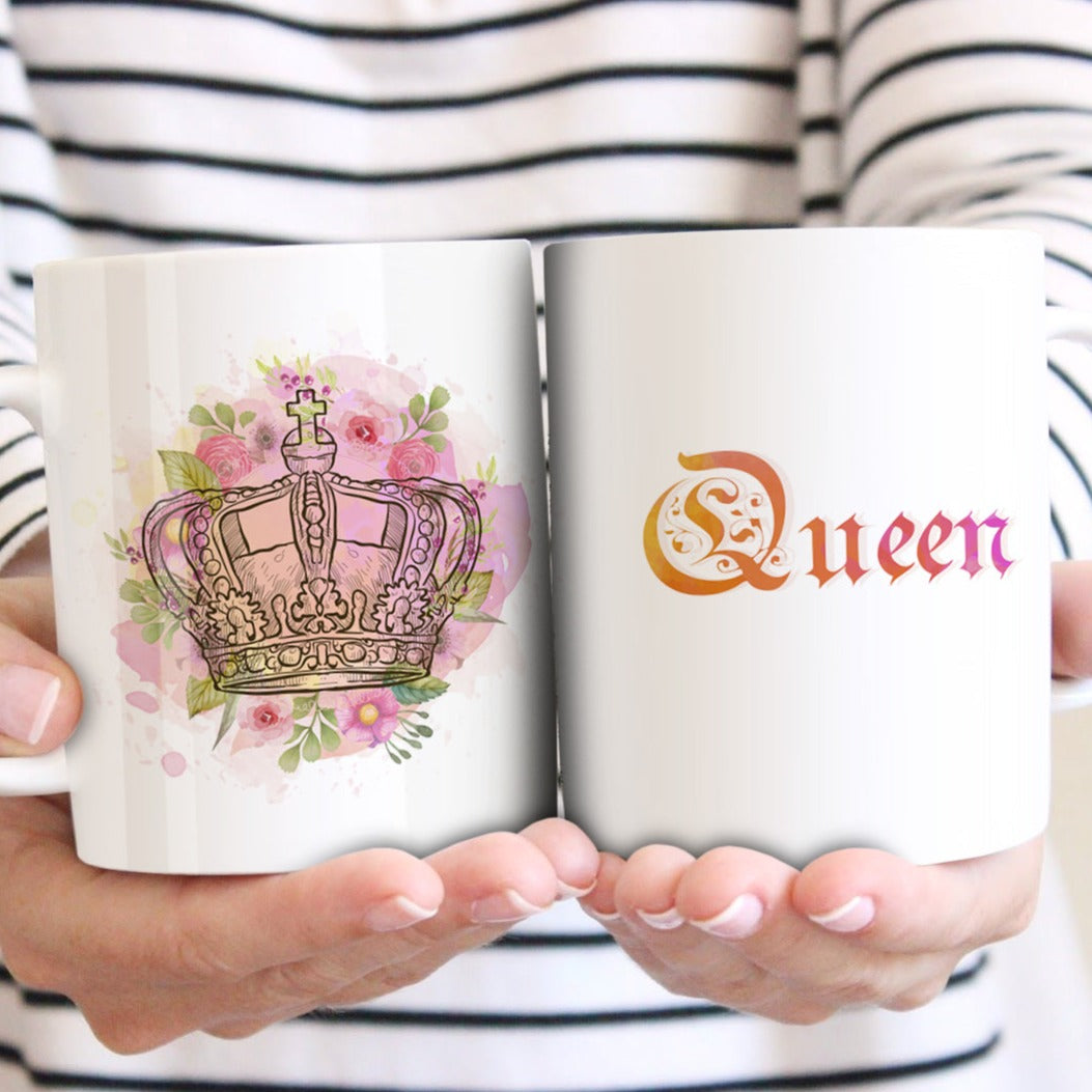 2 tazas "Color Queen & King"
