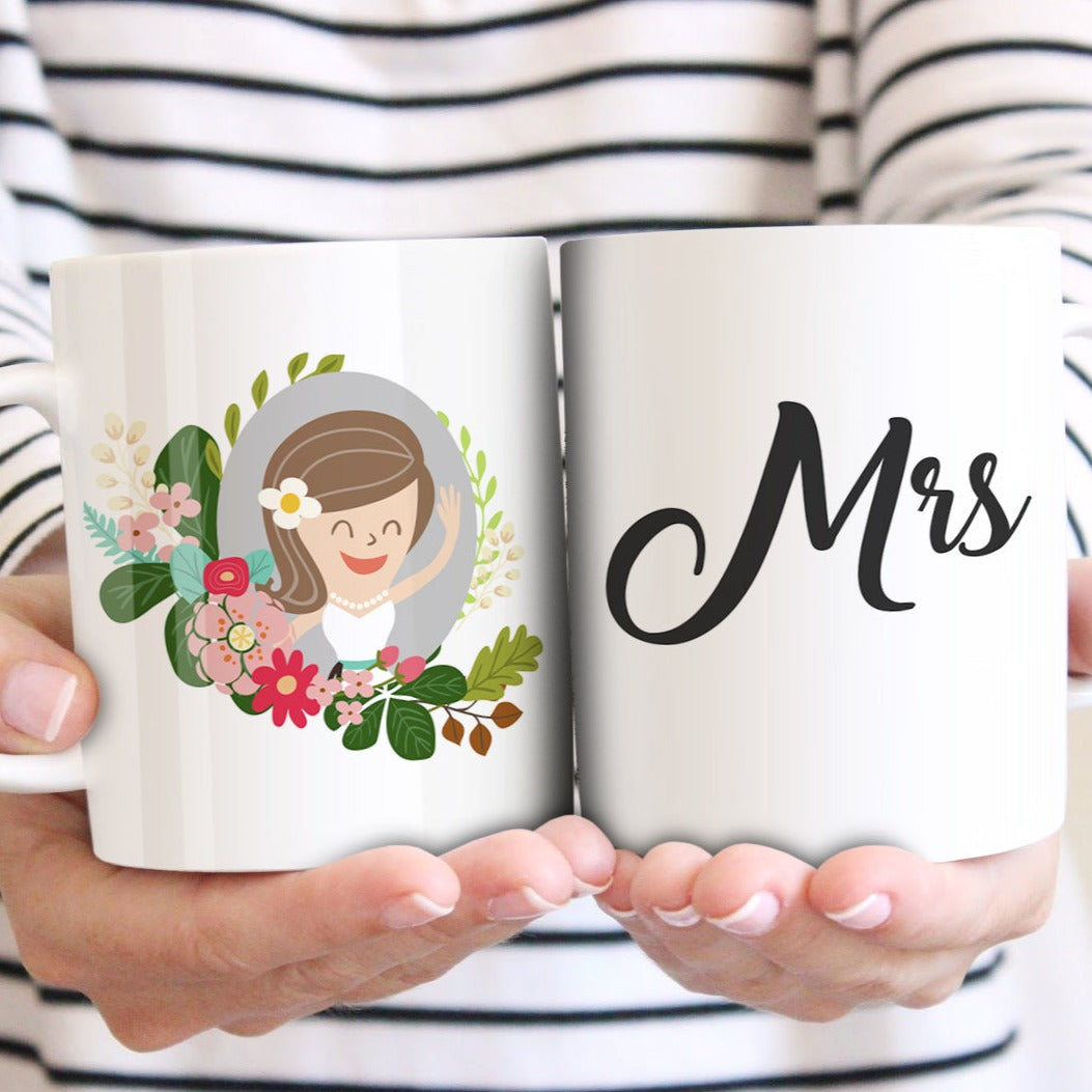 2 tazas "Mr & Mrs"