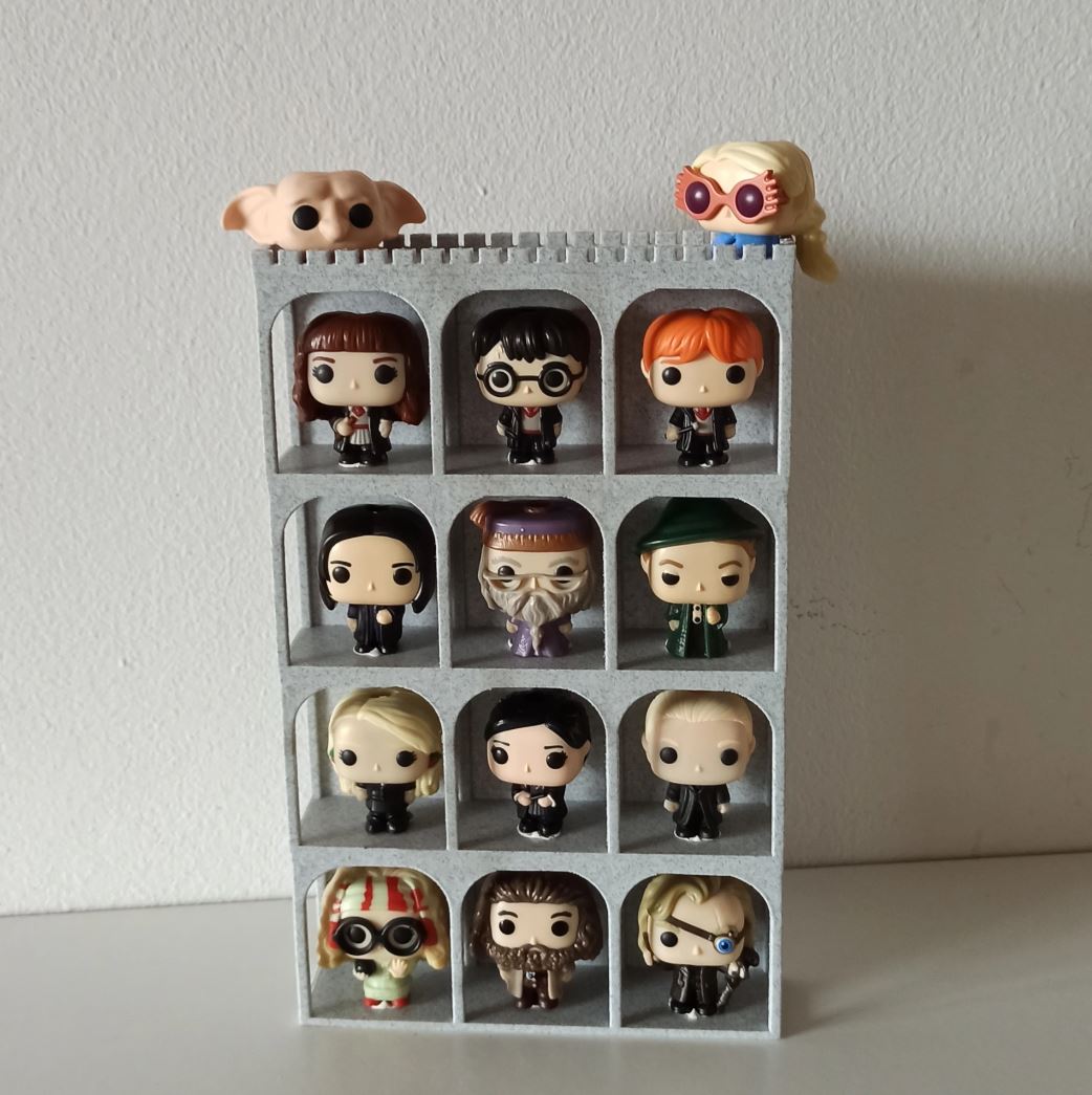 Castillo expositor HarryPotter Kinder joy Funko