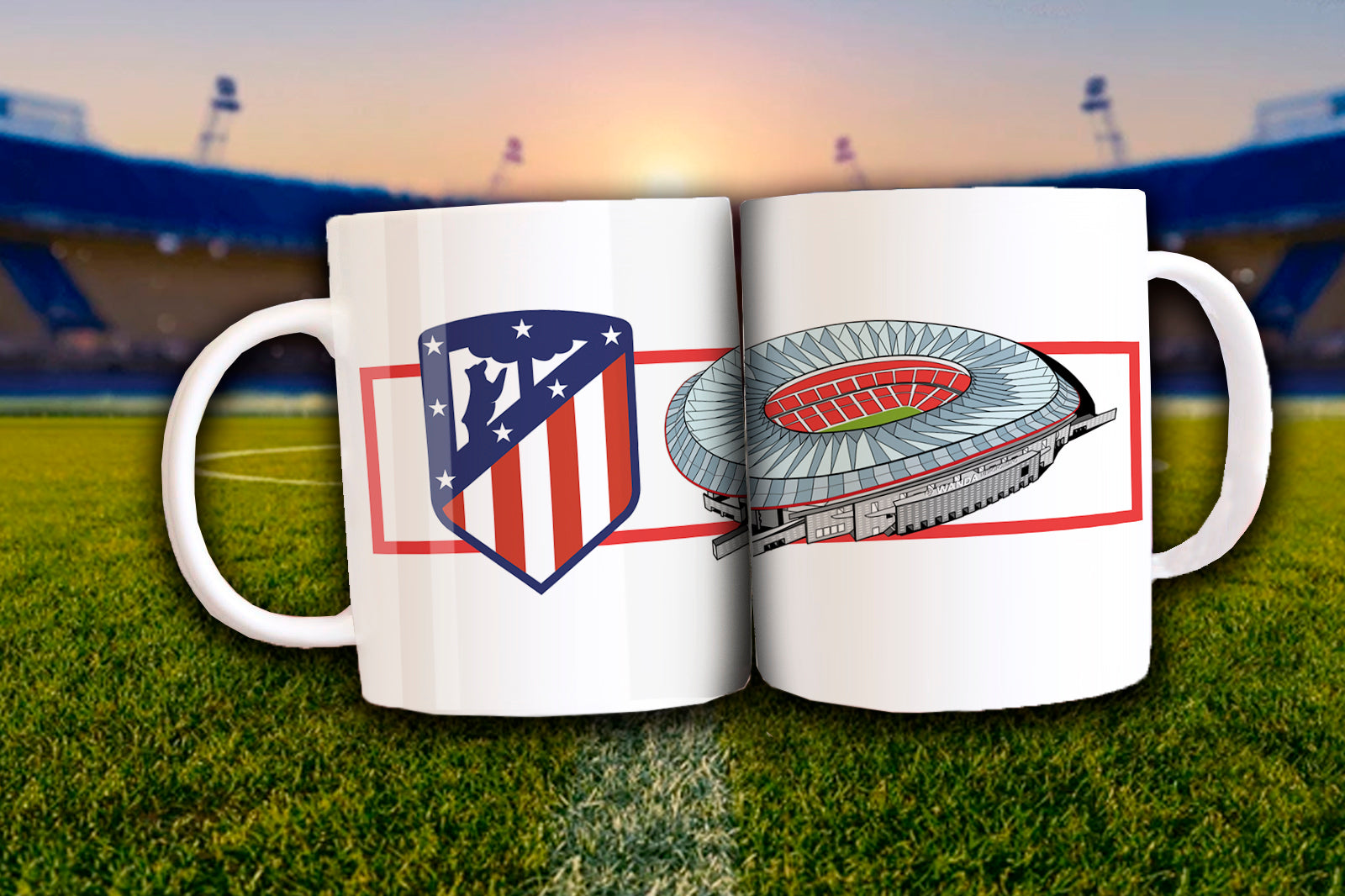 Taza Atlético de Madrid-Metropolitano