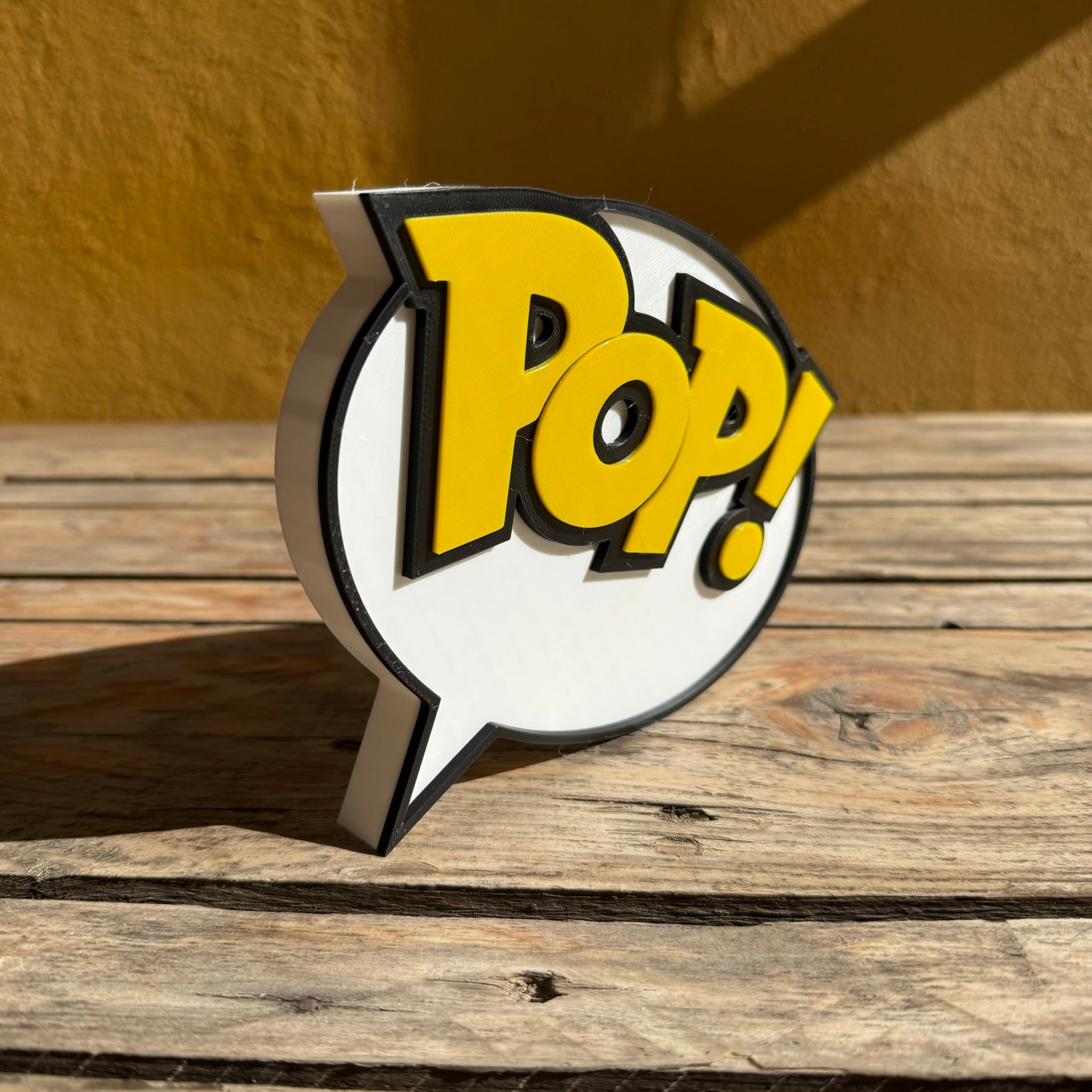 Cartel 3D Pop! de Funko