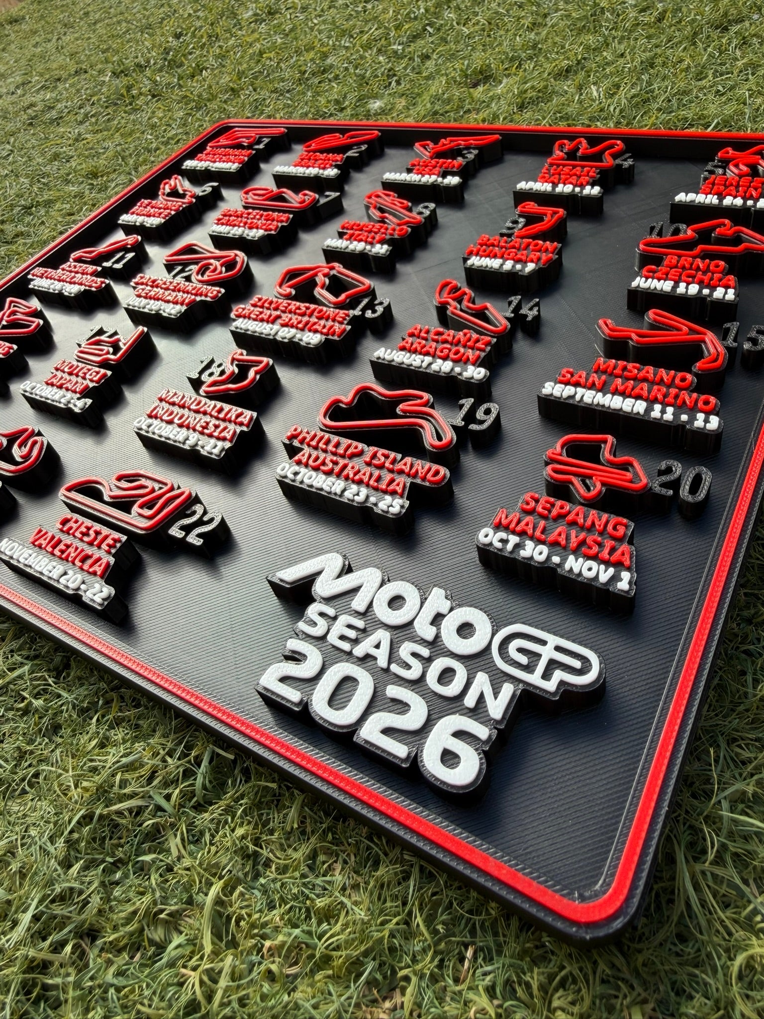 NUEVO Calendario MotoGP 2026 3D