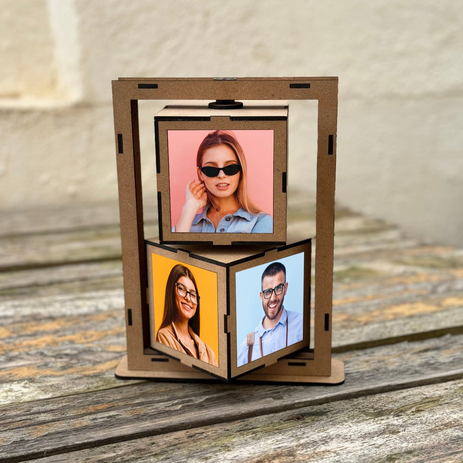 Marco de cubos 3D