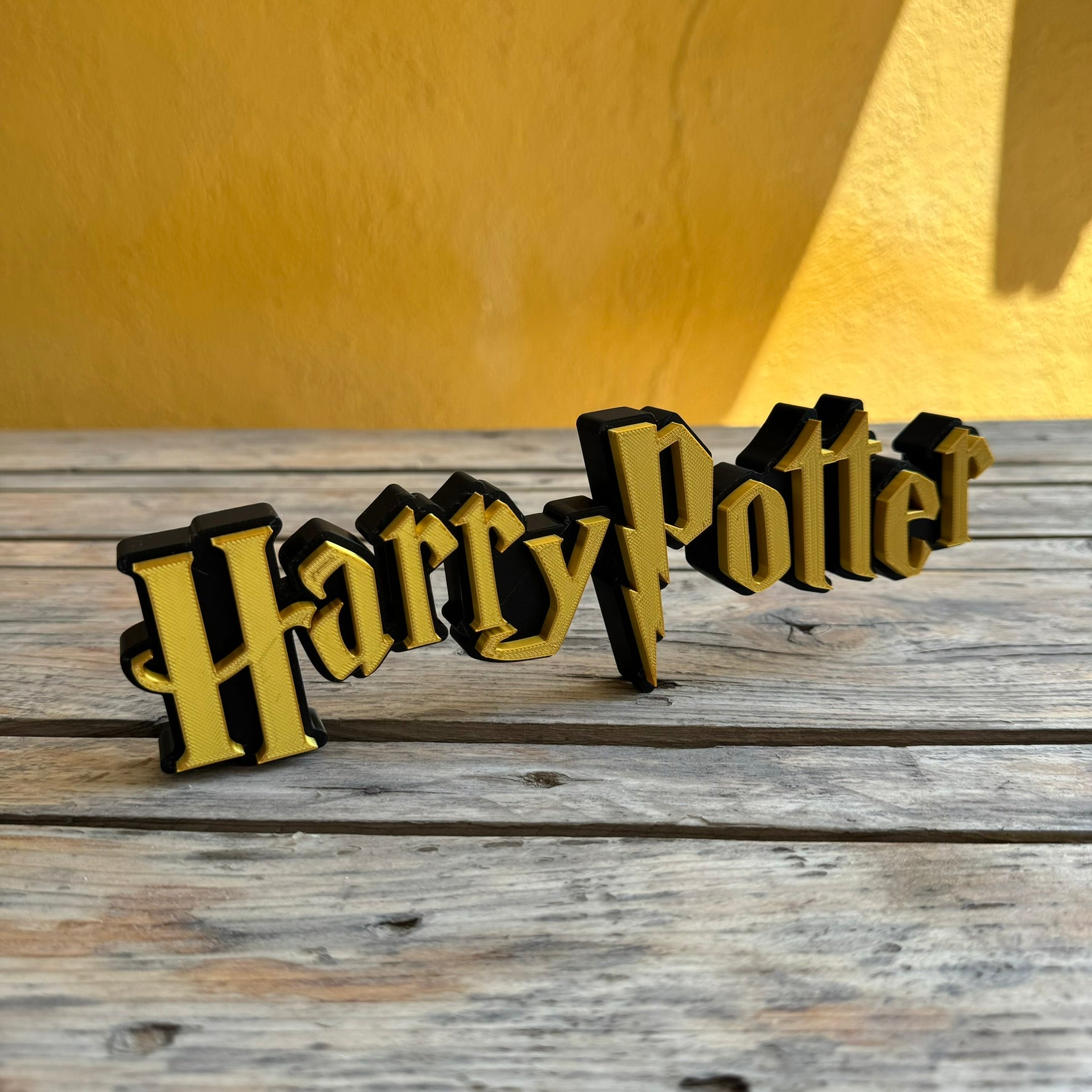 Cartel 3D Harry Potter Original / Personalizado