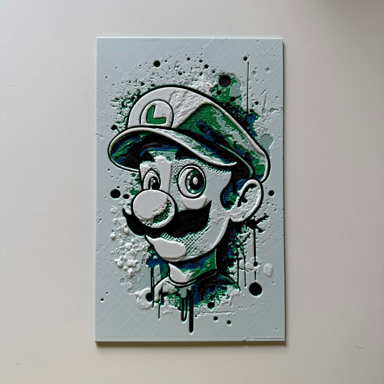Lamina 3D Luigi