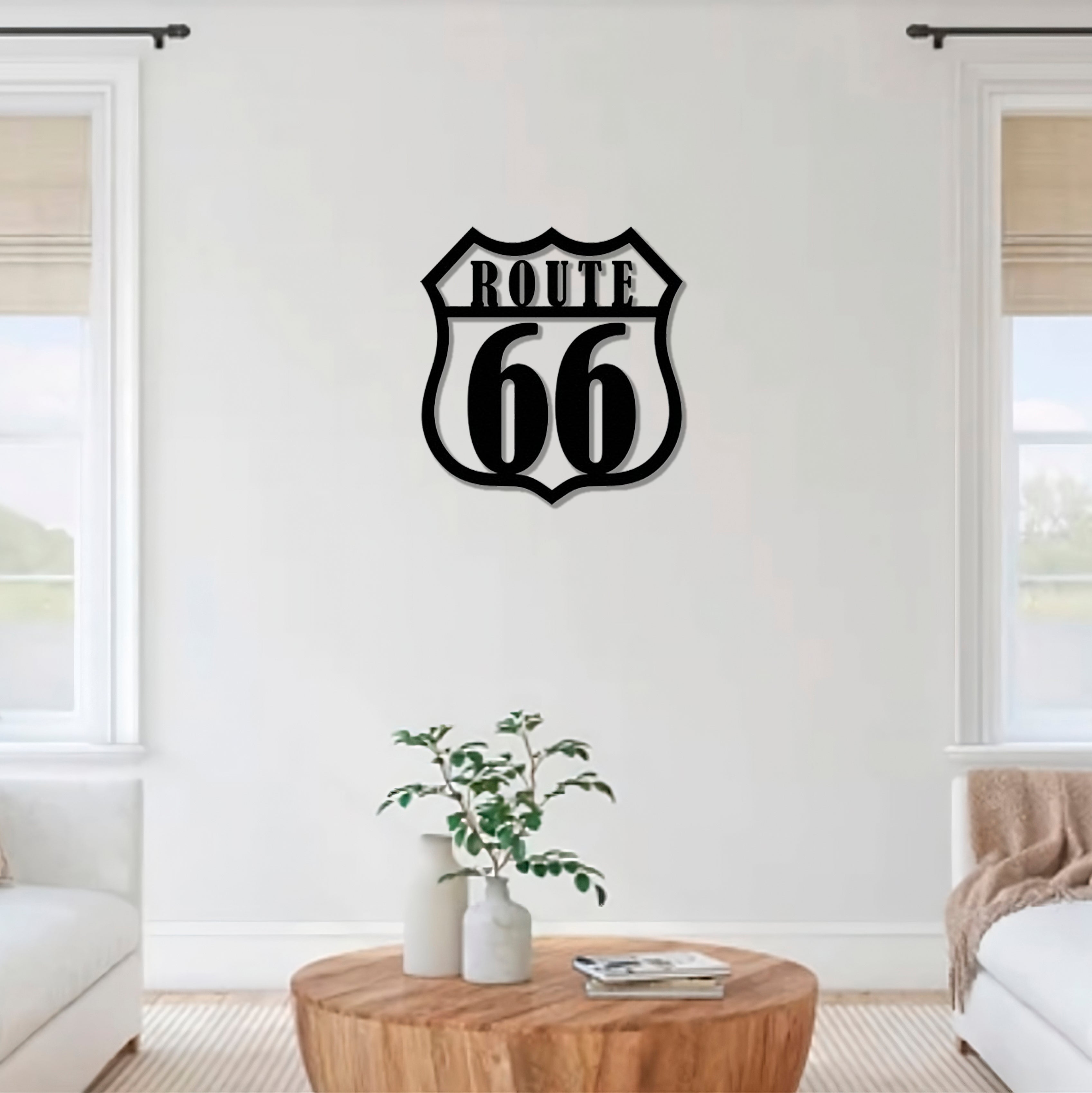 Route 66 40x40cm