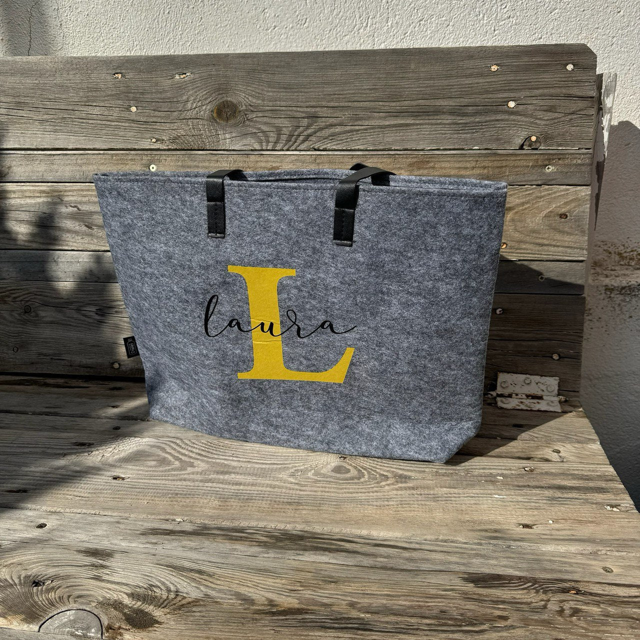 Bolso fieltro mas neceser y funda de gafas
