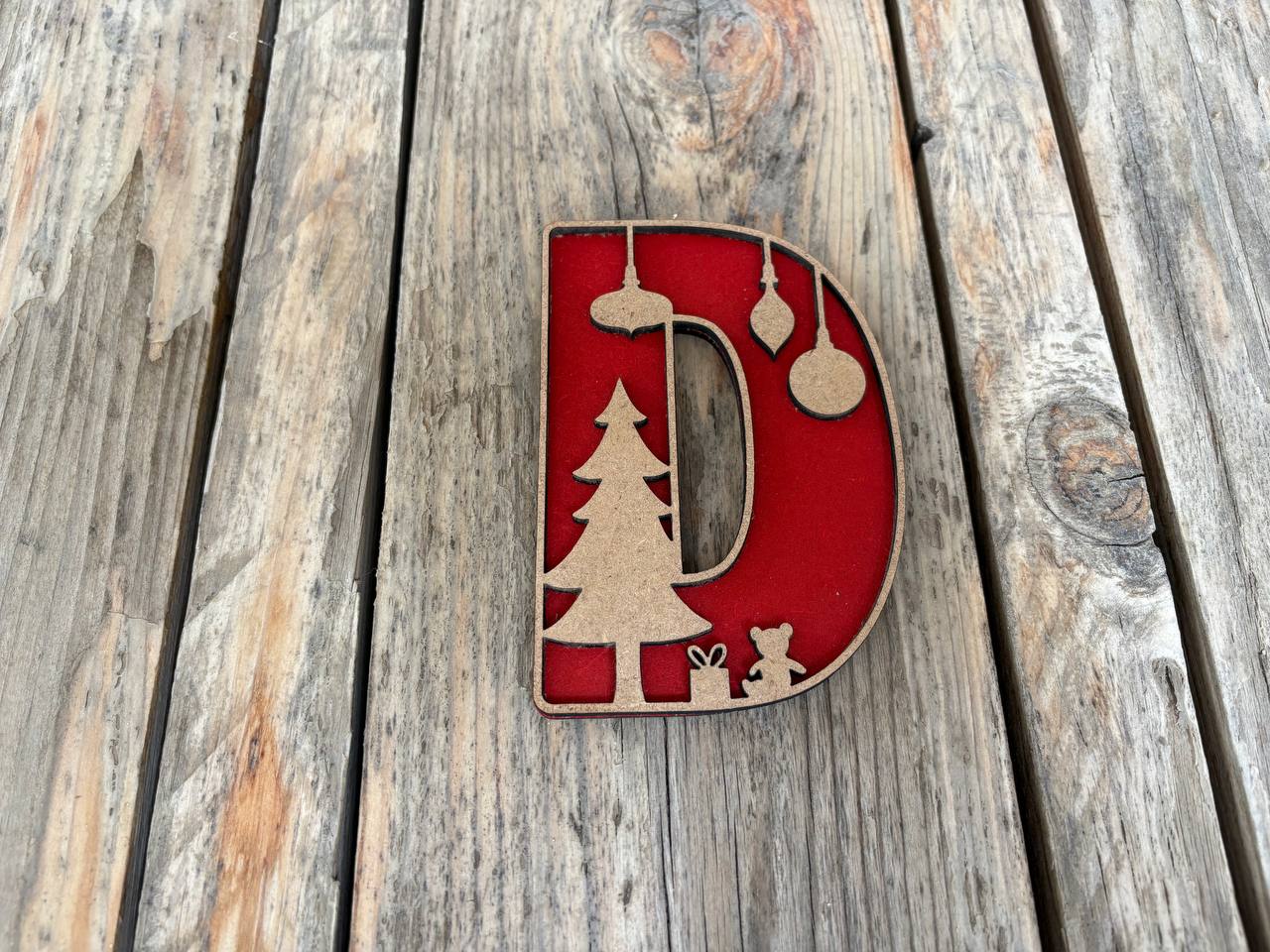 Iniciales navideñas