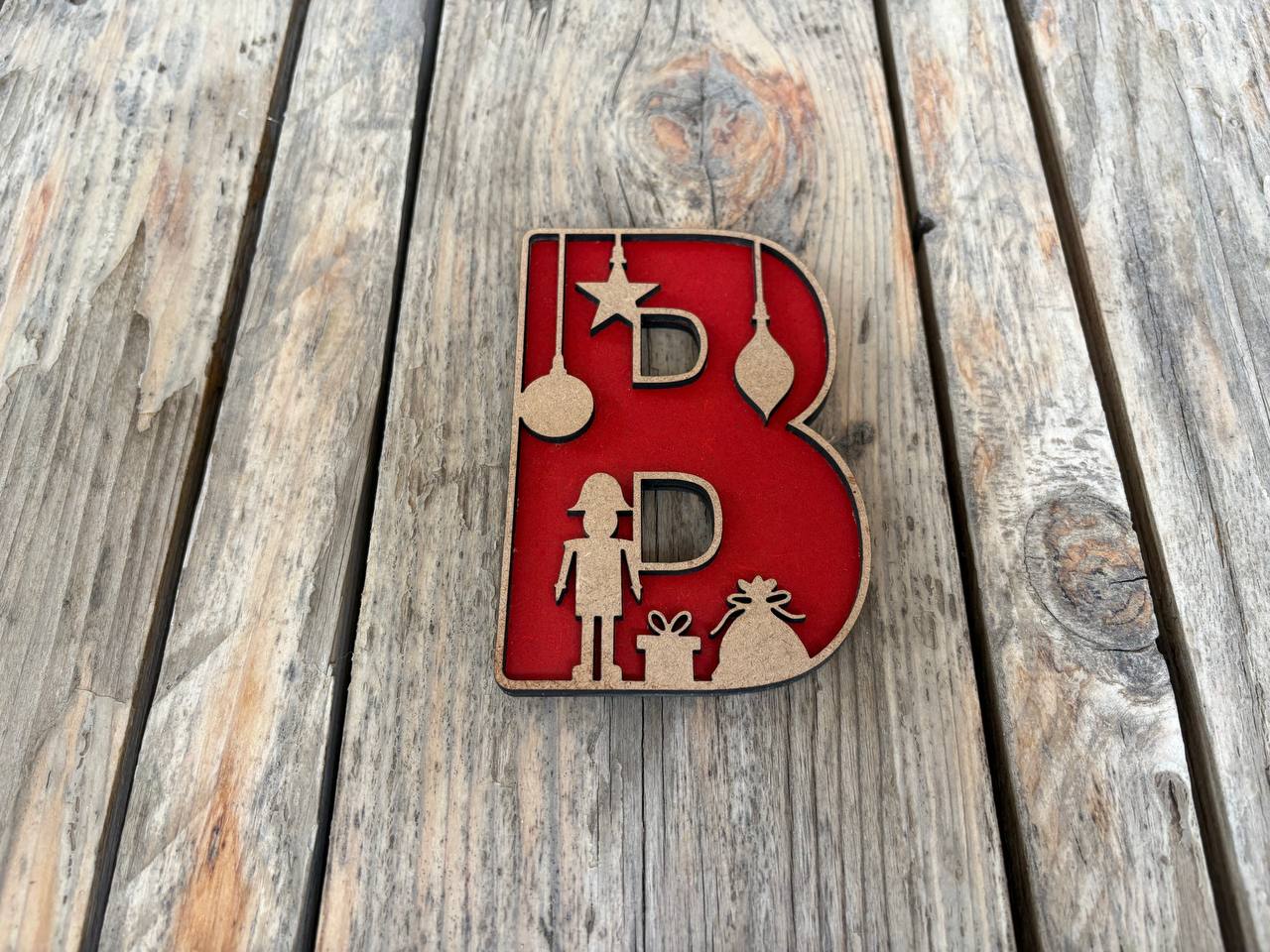 Iniciales navideñas