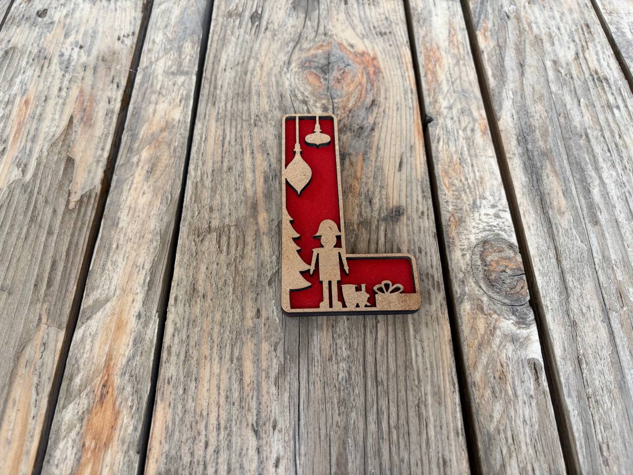 Iniciales navideñas